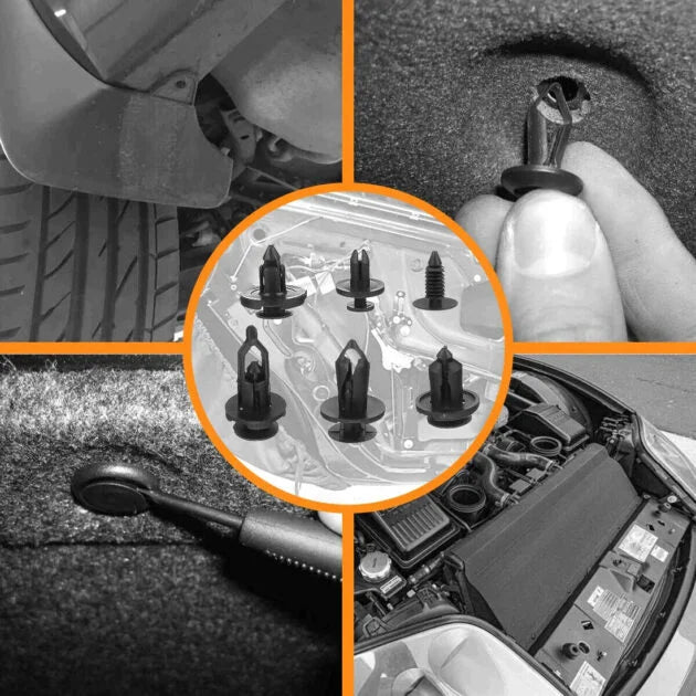 طقم 415 قطعة مشابك تثبيت السيارات – متعدد الاستخدامات