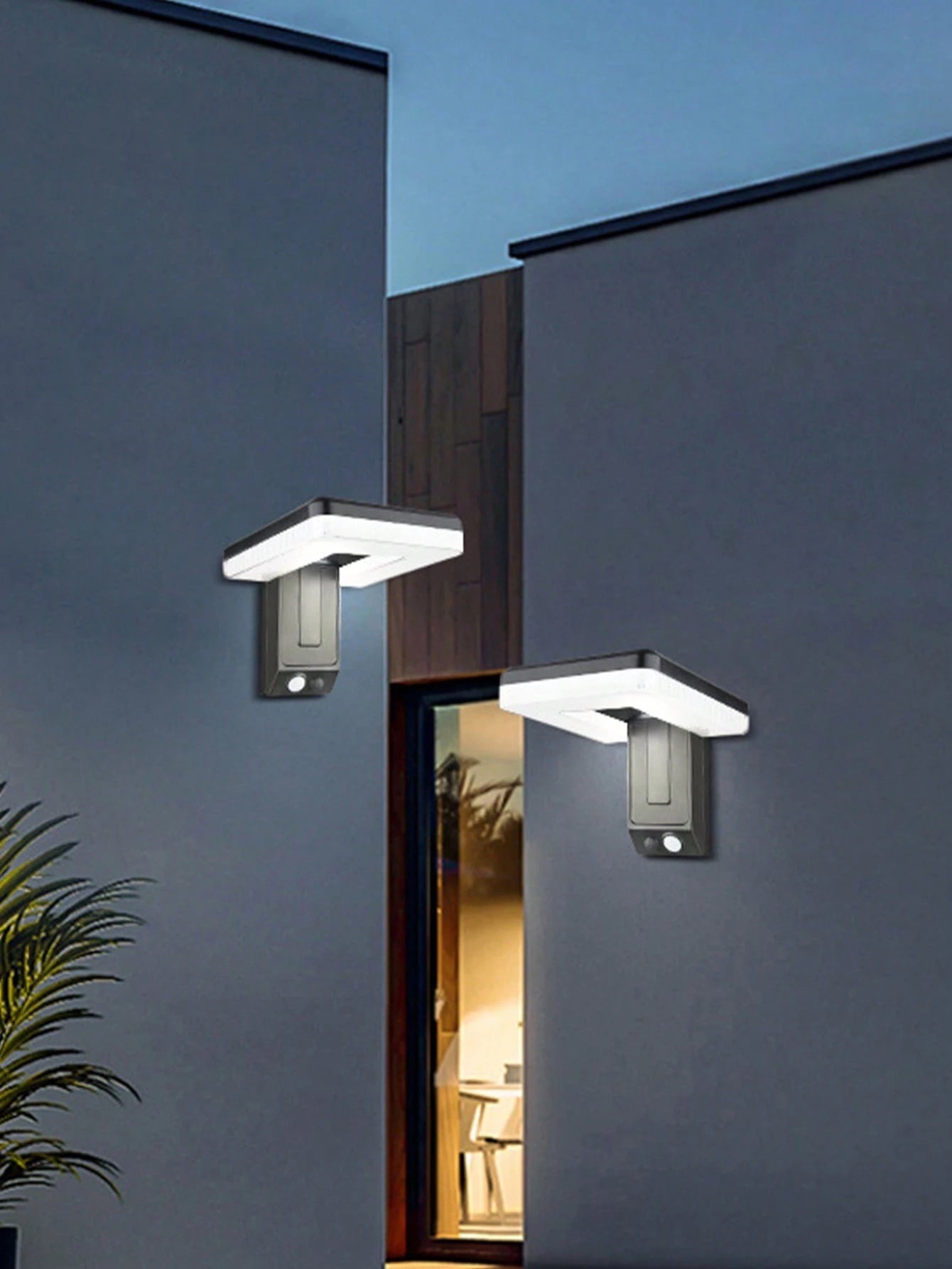 Lampe Solaire Murale Extérieure “Smart Sensor – 3 Modes”