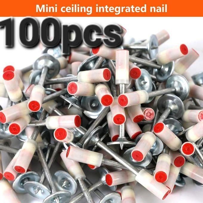 علبة فيها 100 مسمار للمسدس اليدوي ديال التثبيت