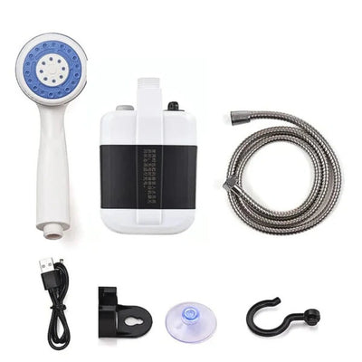 Douche Portable Rechargeable – Parfaite pour le Camping &amp; l’Extérieur