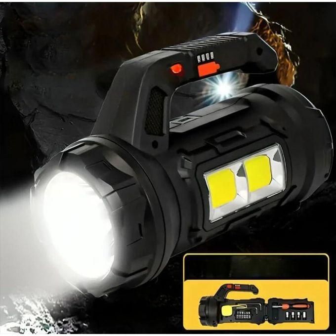 مصباح يدوي متعدد الوظائف مع صندوق أدوات مدمج (GA)