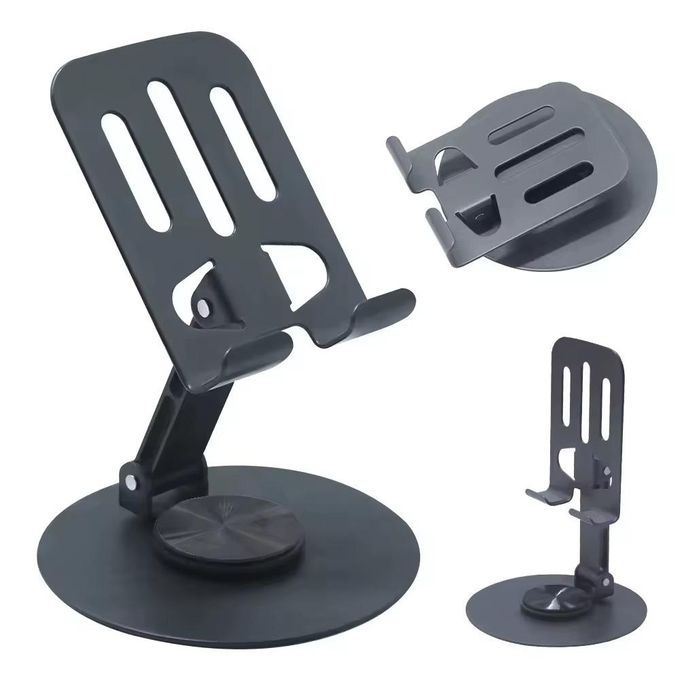 Support de Téléphone Métallique Réglable, Élégant et Pratique (GA)
