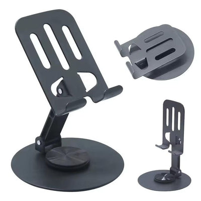 Support de Téléphone Métallique Réglable, Élégant et Pratique (GA)