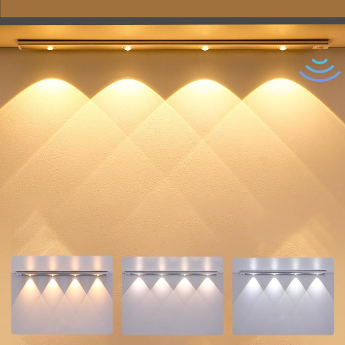 مصباح  فائق الرقة مع مستشعر حركة