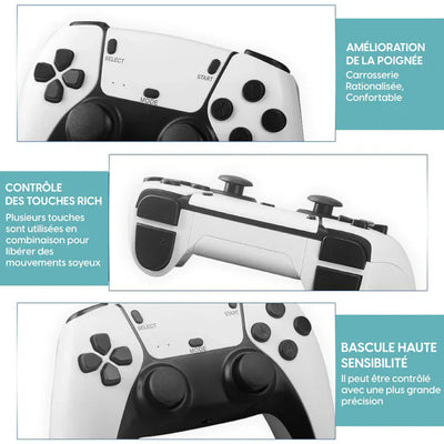 Console Rétro HDMI 4K avec 20 000+ Jeux & 2 Manettes Sans Fil