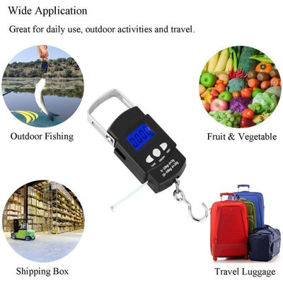 ️ Balance Bagage Numérique Portable 50 kg