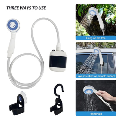 Douche Portable Rechargeable – Parfaite pour le Camping &amp; l’Extérieur