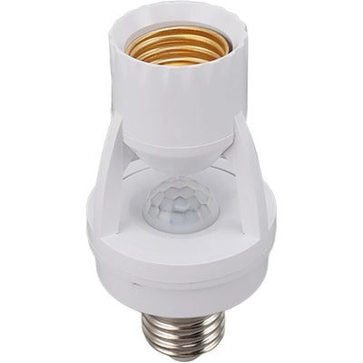 محول مأخذ ذكي مع حساس حركة للمصباح (زاوية 360°)