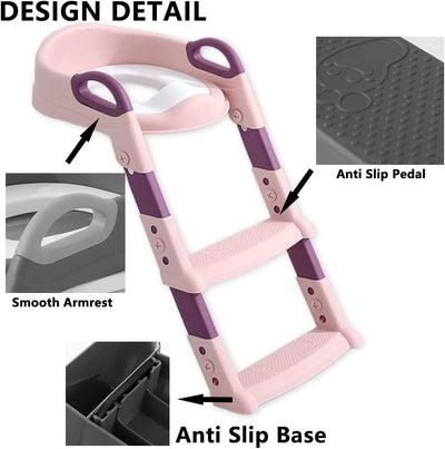 الكرسي السلم لتدريب الأطفال على استعمال المرحاض