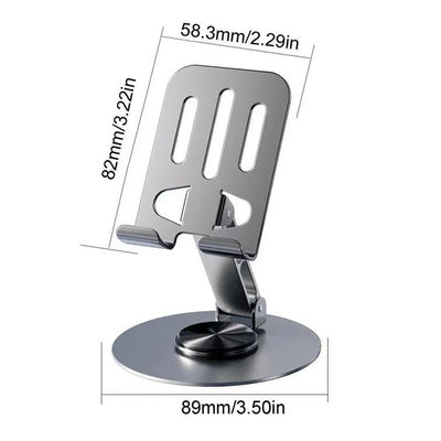 Support de Téléphone Métallique Réglable, Élégant et Pratique (GA)