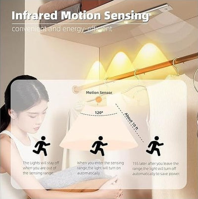 مصباح  فائق الرقة مع مستشعر حركة