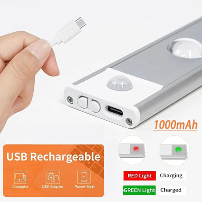 مصباح  فائق الرقة مع مستشعر حركة