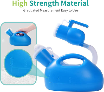 وعاء تبول للبالغين وكبار السن – سعة 2000 مل