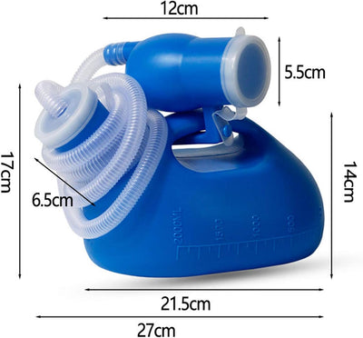 وعاء تبول للبالغين وكبار السن – سعة 2000 مل