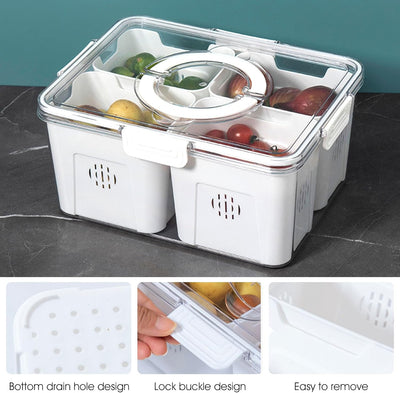 صحن تخزين وتنظيم الطعام نظافة، ترتيب، وانتعاش دائم