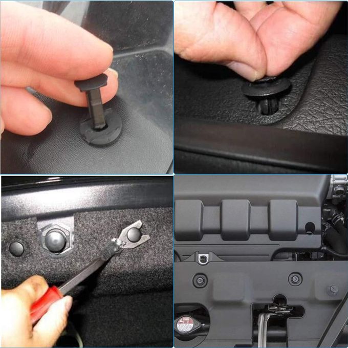 طقم 415 قطعة مشابك تثبيت السيارات – متعدد الاستخدامات