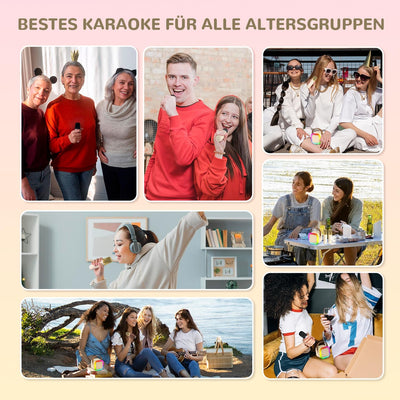 🌟 Karaoké Duo LED – Rires, chants et souvenirs en famille garantis ! (GA)