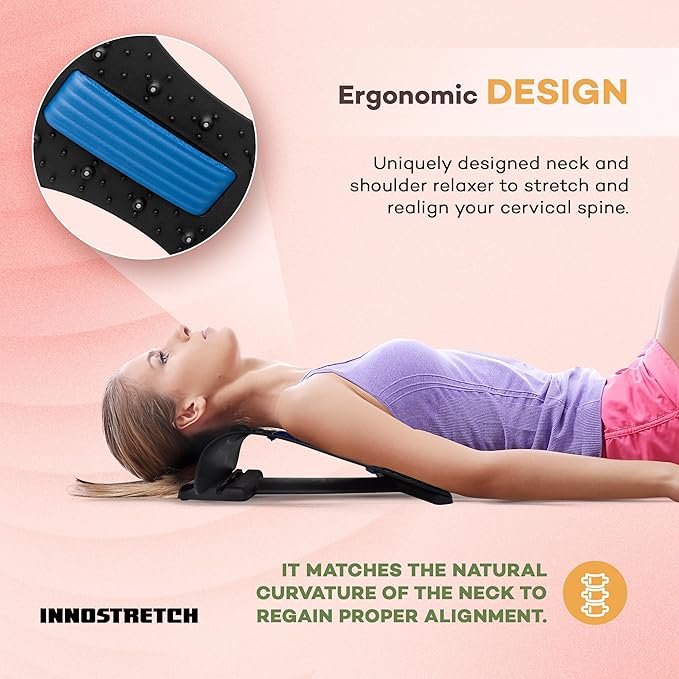 Support dorsal magnétique avec points d’acupression pour détendre et soulager le dos 💆✨