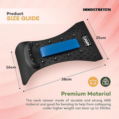 Support dorsal magnétique avec points d’acupression pour détendre et soulager le dos 💆✨