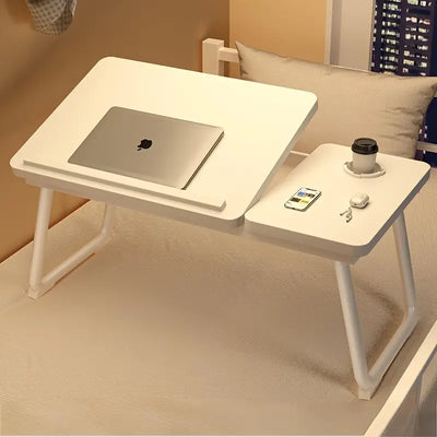 Table Pliante Réglable Multifonction – Bureau Portable Ergonomique avec Porte-Gobelet