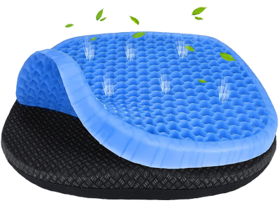 وسادة لراحة الجلوس “Egg Sitter” — جل تنفّسي وشكل قرص العسل (TK2)