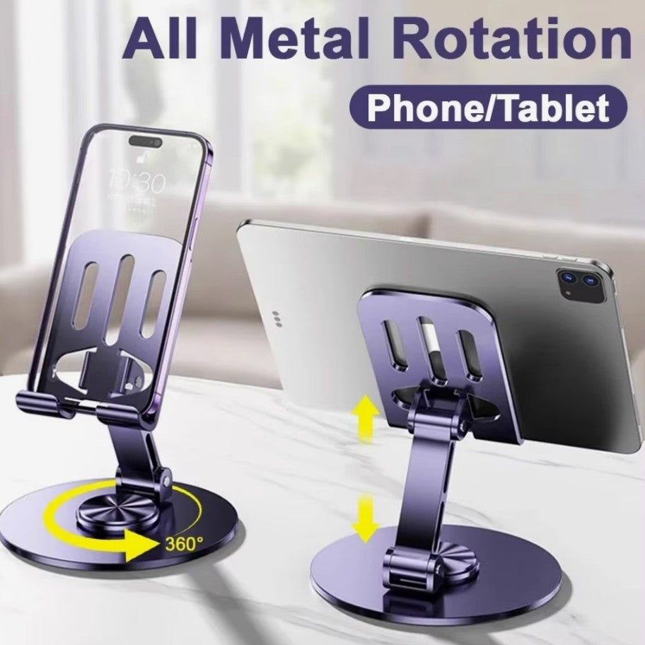 Support de Téléphone Métallique Réglable, Élégant et Pratique (GA)