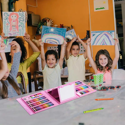 Kit d'Art Créatif pour Enfants – 208 Pièces Complètes