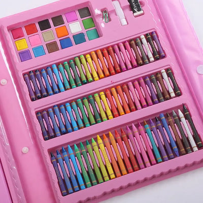 Kit d'Art Créatif pour Enfants – 208 Pièces Complètes