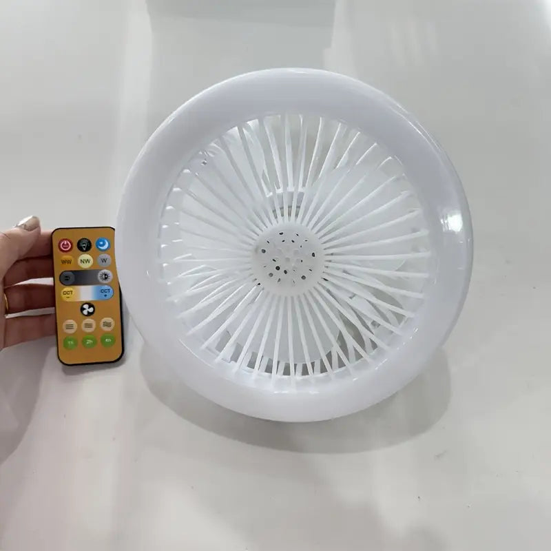Ventilateur de plafond LED avec télécommande