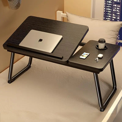 Table Pliante Réglable Multifonction – Bureau Portable Ergonomique avec Porte-Gobelet