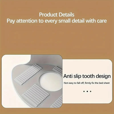 مجموعة مشابك زاوية 4-في-1 لملاءات السرير – تثبيت قوي وتنظيم أنيق (GA)