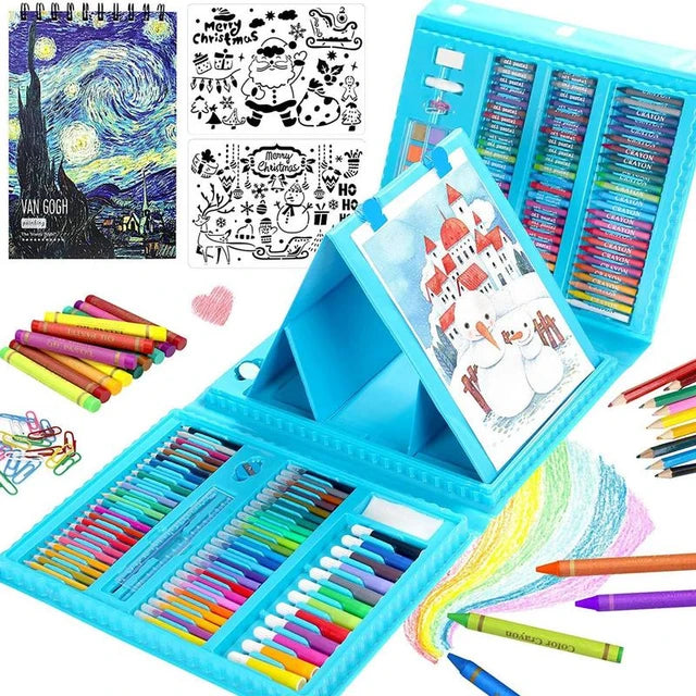 Kit d'Art Créatif pour Enfants – 208 Pièces Complètes