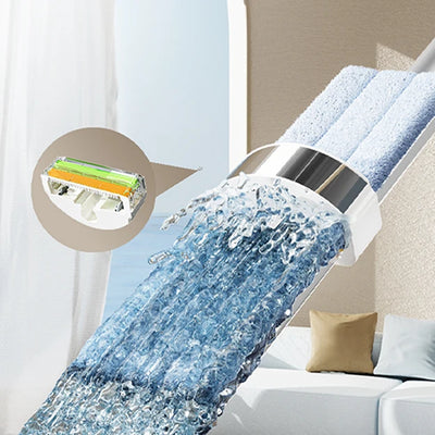 Serpillière Auto-Essoreuse – Prête à l’emploi sans lavage