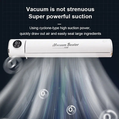 🧊✨ Machine de mise sous vide – Conservez la fraîcheur 5 fois plus longtemps !