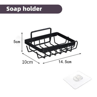 Ensemble de 5 Étagères Murales de Douche