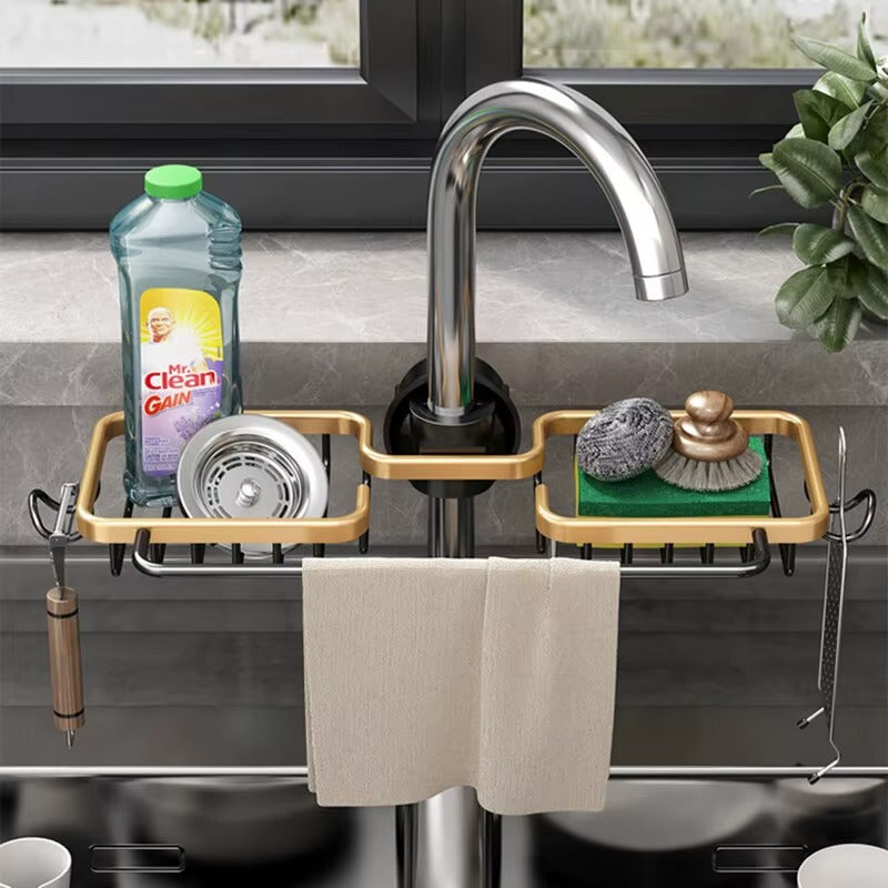 Pack de Cuisine 2 en 1 – Égouttoir Udry + Porte-Éponge