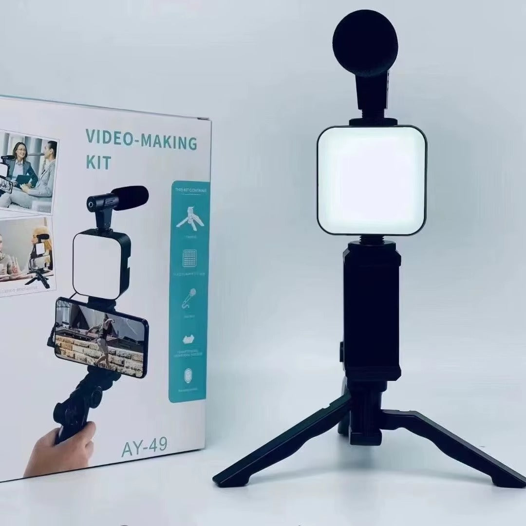 Kit Vlogging AY-49 – Votre Studio Mobile Tout-en-Un