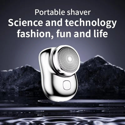 Mini Rasoir Électrique Portable – USB Type-C, Haute Précision, Étanche IPX7